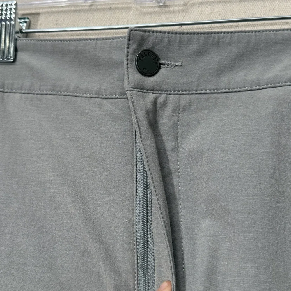 Faherty Mens All Day Shorts 39.5 In Waist Charcoal Gray 6